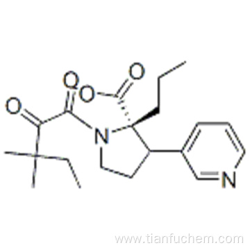 (S)-3-(Pyridine-3-yl)propyl-1-(3,3-dimethyl-2-oxo-pentanoyl)pyrrolidine-2-carboxylate CAS 186452-09-5